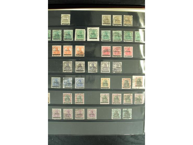 1920/59, postfrische und ungebrauchte Sammlung mit u.a. Mi.-Nr. 128-34, 151-57, 161-67, 226-38I, Bl.1 und2 etc., dazu gestemp