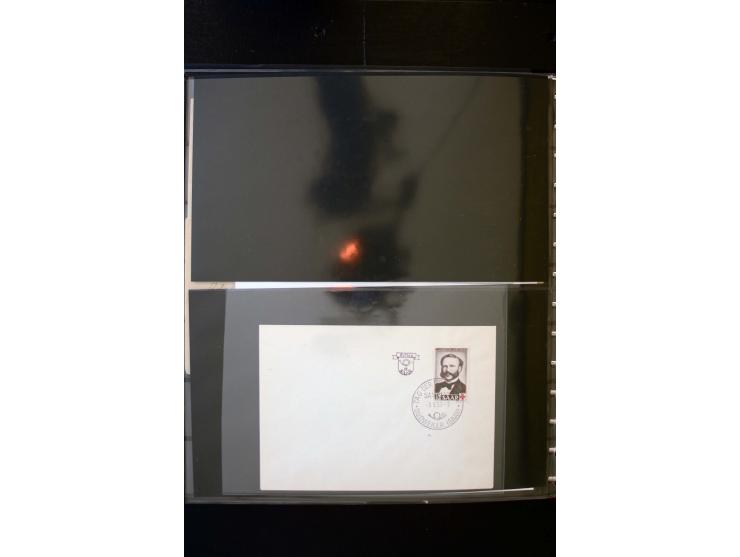 1947/56, sehr schöne postfrische und gestempelte Sammlung in den Hauptnummern weit überkomplett mit einer Vielzahl an Besonde