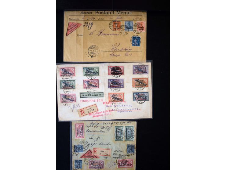 1828/1923, schöne und umfangreiche Sammlung in 7 Alben, dabei ab Vorphila über Preußen und Deutsches Reich mit gutem Brustchi
