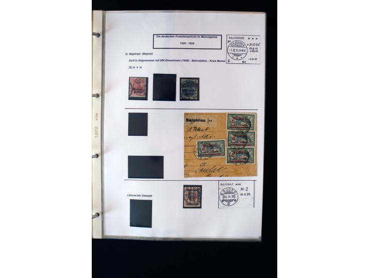 1828/1923, schöne und umfangreiche Sammlung in 7 Alben, dabei ab Vorphila über Preußen und Deutsches Reich mit gutem Brustchi