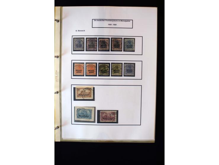 1828/1923, schöne und umfangreiche Sammlung in 7 Alben, dabei ab Vorphila über Preußen und Deutsches Reich mit gutem Brustchi