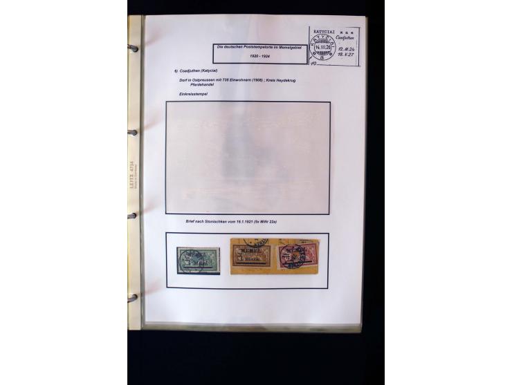1828/1923, schöne und umfangreiche Sammlung in 7 Alben, dabei ab Vorphila über Preußen und Deutsches Reich mit gutem Brustchi
