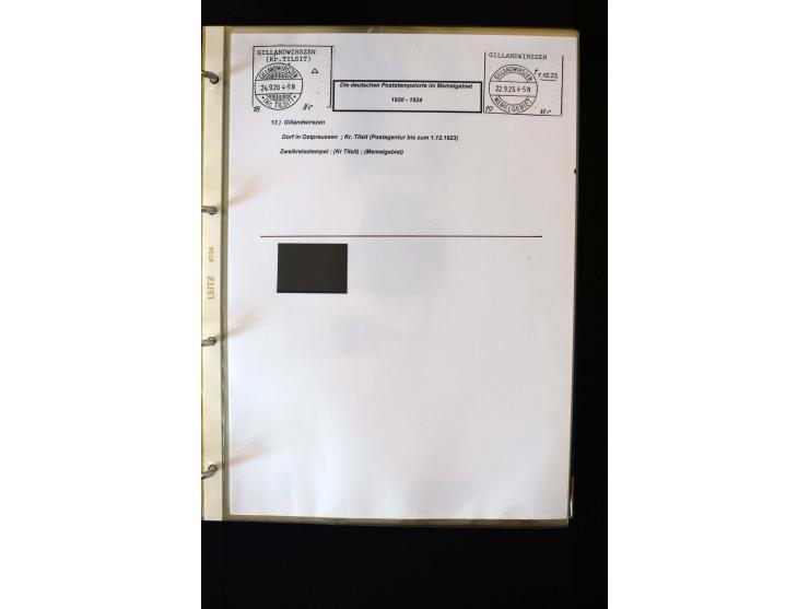 1828/1923, schöne und umfangreiche Sammlung in 7 Alben, dabei ab Vorphila über Preußen und Deutsches Reich mit gutem Brustchi