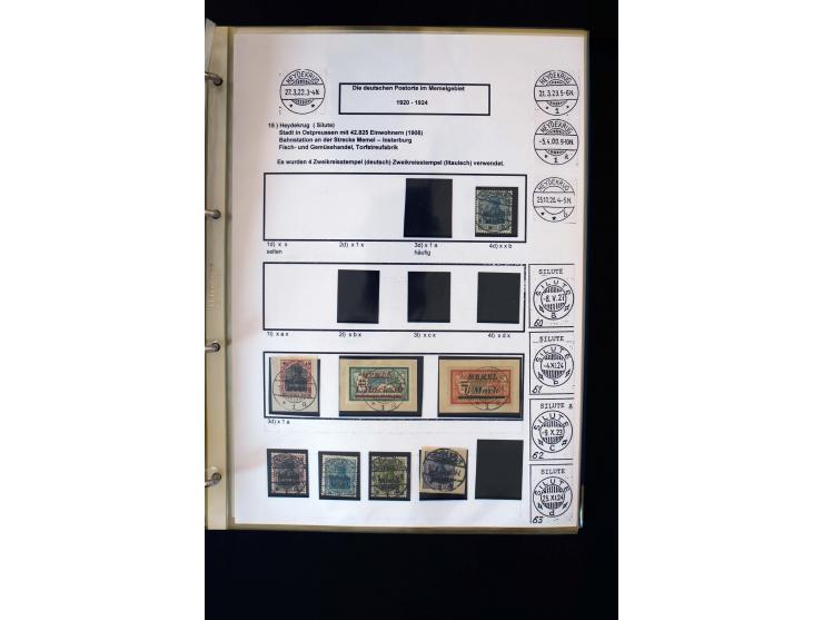 1828/1923, schöne und umfangreiche Sammlung in 7 Alben, dabei ab Vorphila über Preußen und Deutsches Reich mit gutem Brustchi