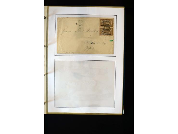 1828/1923, schöne und umfangreiche Sammlung in 7 Alben, dabei ab Vorphila über Preußen und Deutsches Reich mit gutem Brustchi