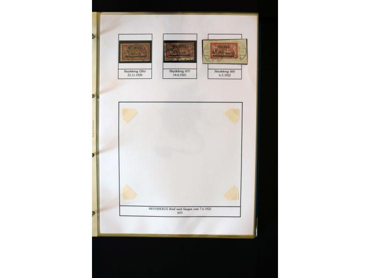 1828/1923, schöne und umfangreiche Sammlung in 7 Alben, dabei ab Vorphila über Preußen und Deutsches Reich mit gutem Brustchi