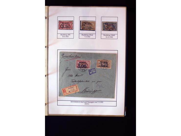 1828/1923, schöne und umfangreiche Sammlung in 7 Alben, dabei ab Vorphila über Preußen und Deutsches Reich mit gutem Brustchi