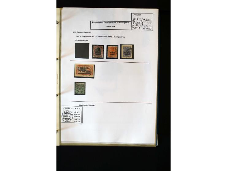 1828/1923, schöne und umfangreiche Sammlung in 7 Alben, dabei ab Vorphila über Preußen und Deutsches Reich mit gutem Brustchi