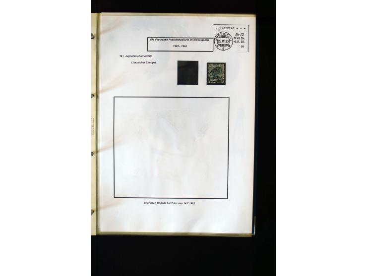 1828/1923, schöne und umfangreiche Sammlung in 7 Alben, dabei ab Vorphila über Preußen und Deutsches Reich mit gutem Brustchi