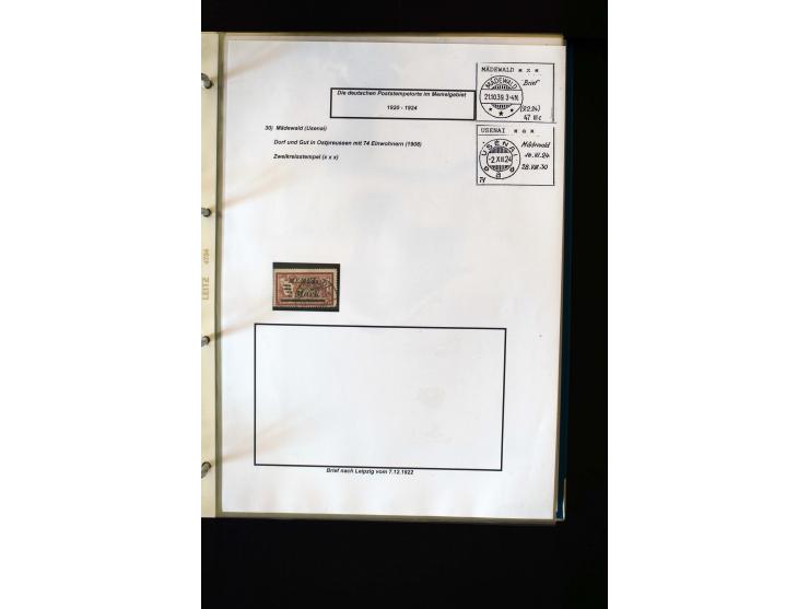 1828/1923, schöne und umfangreiche Sammlung in 7 Alben, dabei ab Vorphila über Preußen und Deutsches Reich mit gutem Brustchi