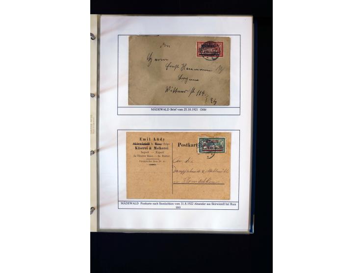 1828/1923, schöne und umfangreiche Sammlung in 7 Alben, dabei ab Vorphila über Preußen und Deutsches Reich mit gutem Brustchi