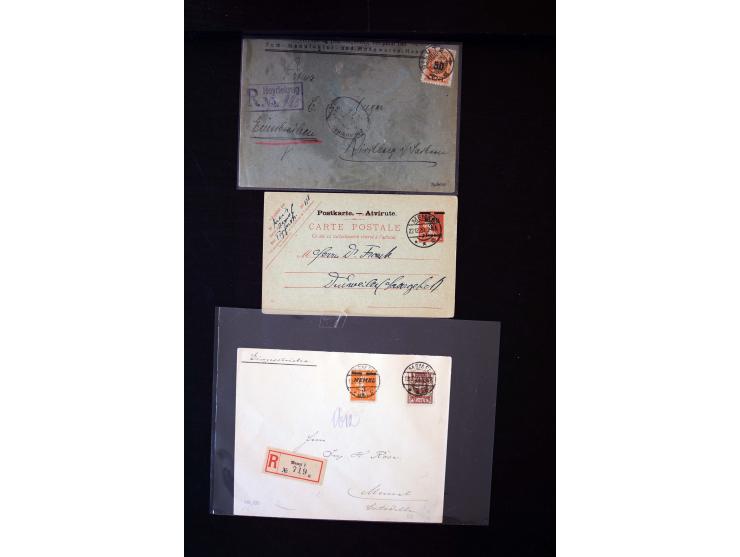 1828/1923, schöne und umfangreiche Sammlung in 7 Alben, dabei ab Vorphila über Preußen und Deutsches Reich mit gutem Brustchi