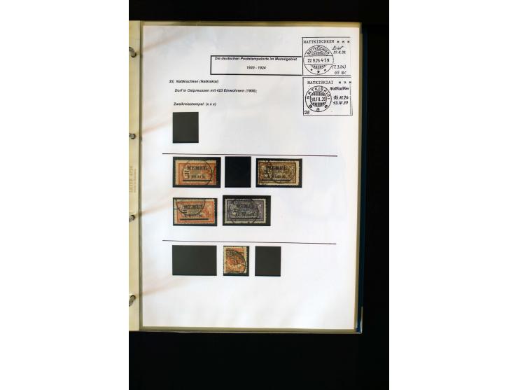 1828/1923, schöne und umfangreiche Sammlung in 7 Alben, dabei ab Vorphila über Preußen und Deutsches Reich mit gutem Brustchi