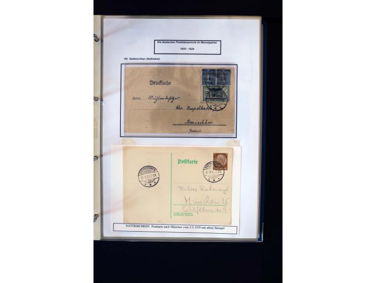 1828/1923, schöne und umfangreiche Sammlung in 7 Alben, dabei ab Vorphila über Preußen und Deutsches Reich mit gutem Brustchi
