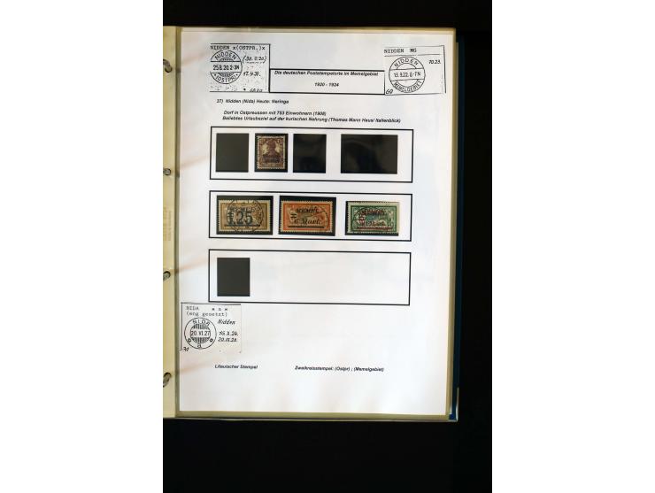 1828/1923, schöne und umfangreiche Sammlung in 7 Alben, dabei ab Vorphila über Preußen und Deutsches Reich mit gutem Brustchi