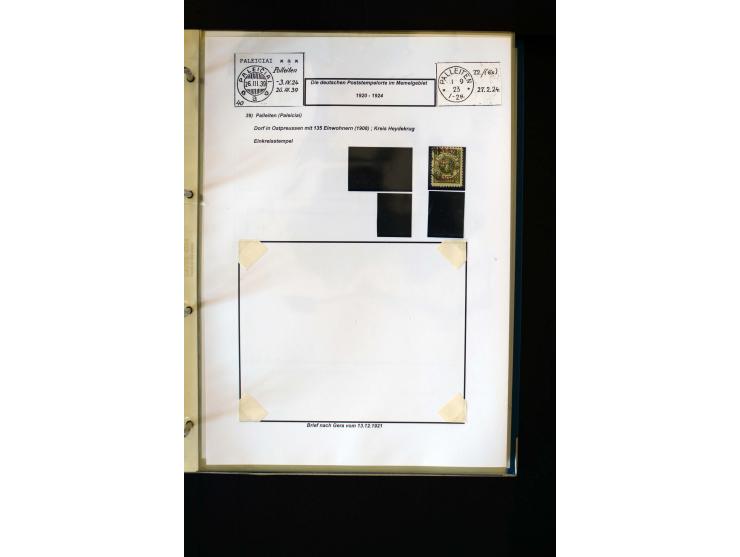 1828/1923, schöne und umfangreiche Sammlung in 7 Alben, dabei ab Vorphila über Preußen und Deutsches Reich mit gutem Brustchi