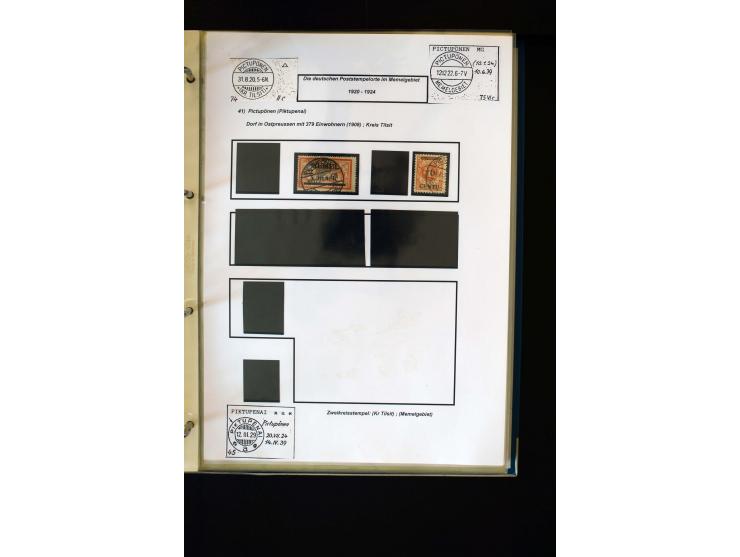 1828/1923, schöne und umfangreiche Sammlung in 7 Alben, dabei ab Vorphila über Preußen und Deutsches Reich mit gutem Brustchi
