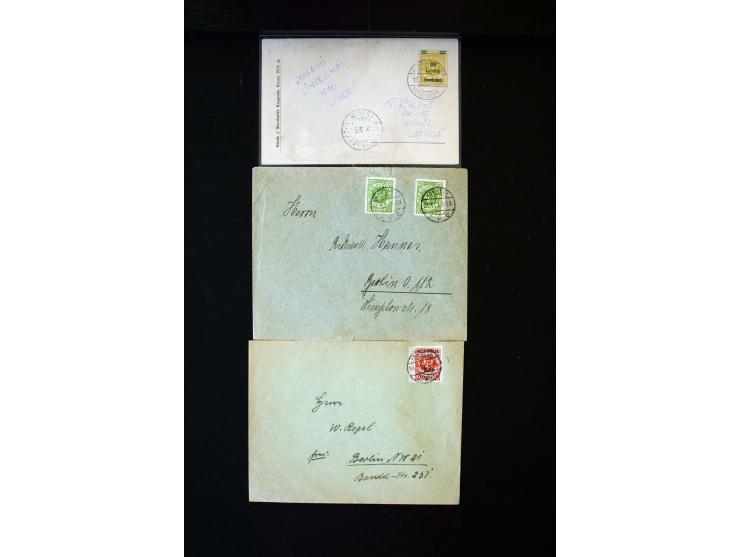 1828/1923, schöne und umfangreiche Sammlung in 7 Alben, dabei ab Vorphila über Preußen und Deutsches Reich mit gutem Brustchi