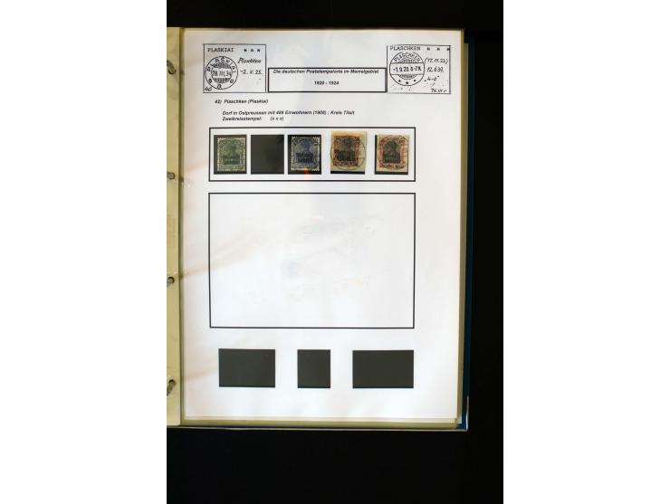 1828/1923, schöne und umfangreiche Sammlung in 7 Alben, dabei ab Vorphila über Preußen und Deutsches Reich mit gutem Brustchi