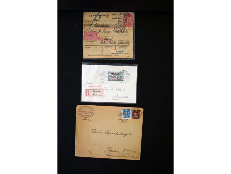 1828/1923, schöne und umfangreiche Sammlung in 7 Alben, dabei ab Vorphila über Preußen und Deutsches Reich mit gutem Brustchi