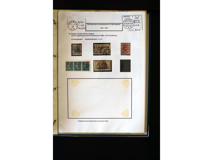 1828/1923, schöne und umfangreiche Sammlung in 7 Alben, dabei ab Vorphila über Preußen und Deutsches Reich mit gutem Brustchi