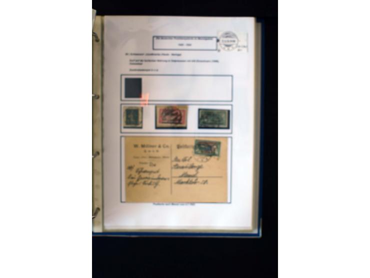 1828/1923, schöne und umfangreiche Sammlung in 7 Alben, dabei ab Vorphila über Preußen und Deutsches Reich mit gutem Brustchi