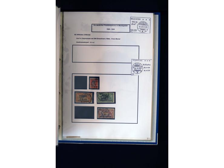 1828/1923, schöne und umfangreiche Sammlung in 7 Alben, dabei ab Vorphila über Preußen und Deutsches Reich mit gutem Brustchi