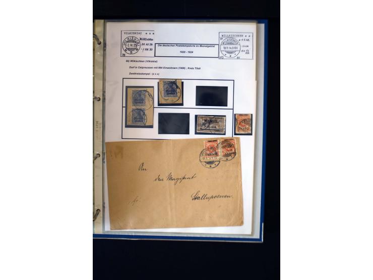 1828/1923, schöne und umfangreiche Sammlung in 7 Alben, dabei ab Vorphila über Preußen und Deutsches Reich mit gutem Brustchi