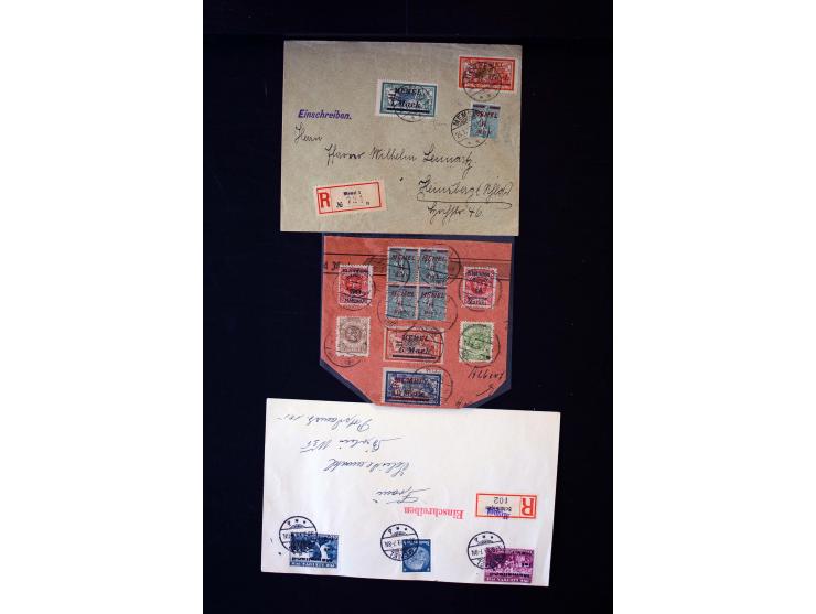 1828/1923, schöne und umfangreiche Sammlung in 7 Alben, dabei ab Vorphila über Preußen und Deutsches Reich mit gutem Brustchi