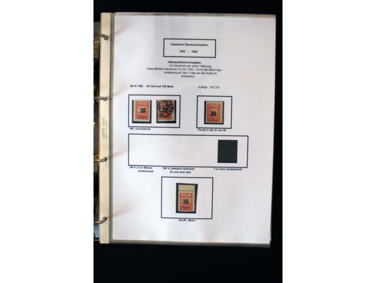 1828/1923, schöne und umfangreiche Sammlung in 7 Alben, dabei ab Vorphila über Preußen und Deutsches Reich mit gutem Brustchi