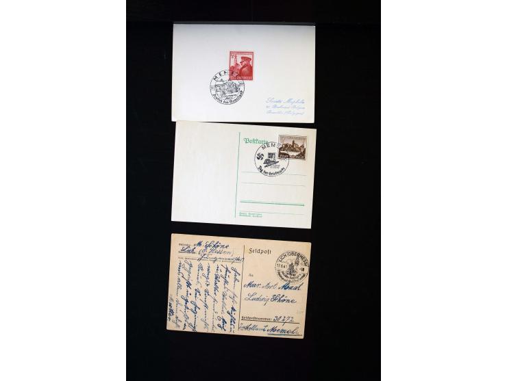 1828/1923, schöne und umfangreiche Sammlung in 7 Alben, dabei ab Vorphila über Preußen und Deutsches Reich mit gutem Brustchi