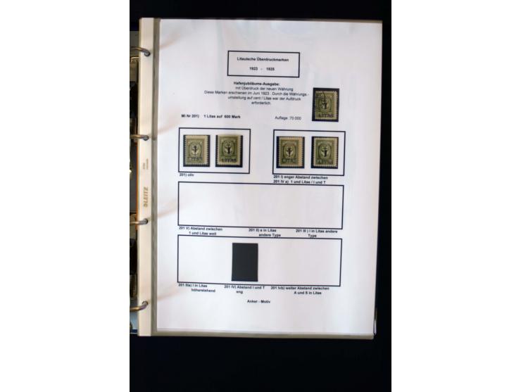 1828/1923, schöne und umfangreiche Sammlung in 7 Alben, dabei ab Vorphila über Preußen und Deutsches Reich mit gutem Brustchi