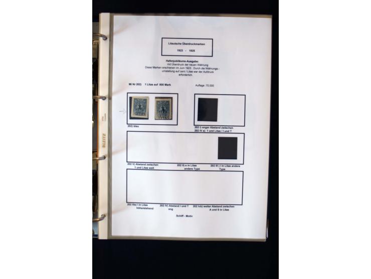 1828/1923, schöne und umfangreiche Sammlung in 7 Alben, dabei ab Vorphila über Preußen und Deutsches Reich mit gutem Brustchi