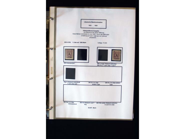 1828/1923, schöne und umfangreiche Sammlung in 7 Alben, dabei ab Vorphila über Preußen und Deutsches Reich mit gutem Brustchi
