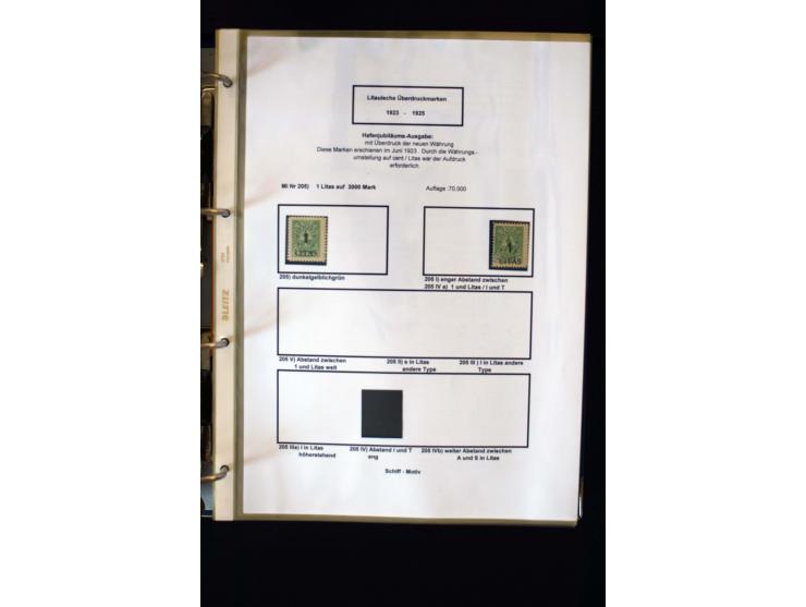 1828/1923, schöne und umfangreiche Sammlung in 7 Alben, dabei ab Vorphila über Preußen und Deutsches Reich mit gutem Brustchi