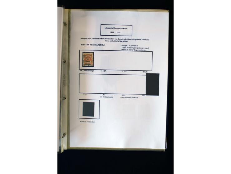 1828/1923, schöne und umfangreiche Sammlung in 7 Alben, dabei ab Vorphila über Preußen und Deutsches Reich mit gutem Brustchi