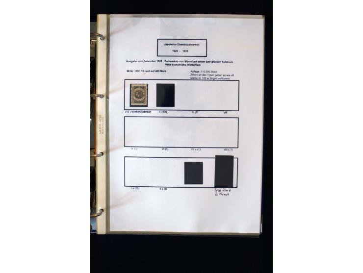 1828/1923, schöne und umfangreiche Sammlung in 7 Alben, dabei ab Vorphila über Preußen und Deutsches Reich mit gutem Brustchi