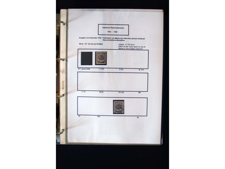 1828/1923, schöne und umfangreiche Sammlung in 7 Alben, dabei ab Vorphila über Preußen und Deutsches Reich mit gutem Brustchi