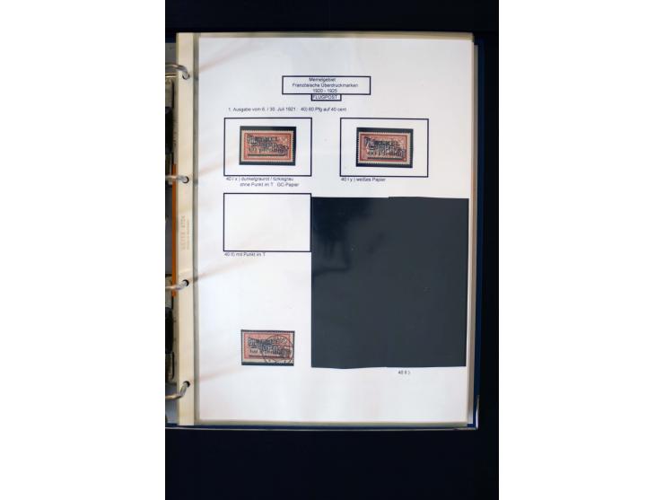 1828/1923, schöne und umfangreiche Sammlung in 7 Alben, dabei ab Vorphila über Preußen und Deutsches Reich mit gutem Brustchi