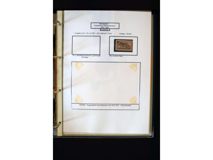 1828/1923, schöne und umfangreiche Sammlung in 7 Alben, dabei ab Vorphila über Preußen und Deutsches Reich mit gutem Brustchi