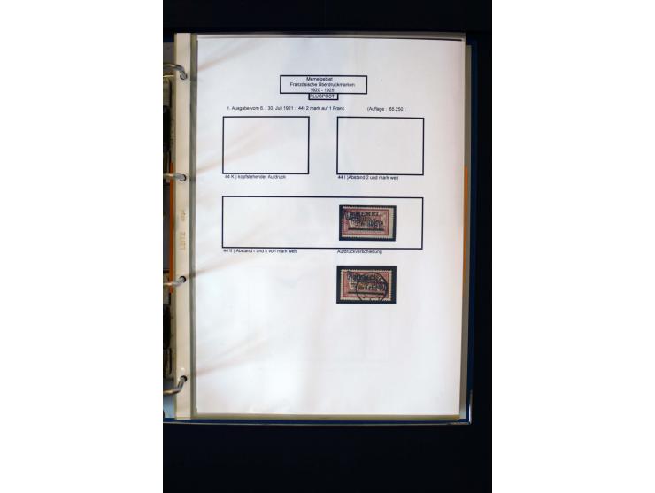 1828/1923, schöne und umfangreiche Sammlung in 7 Alben, dabei ab Vorphila über Preußen und Deutsches Reich mit gutem Brustchi
