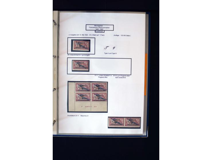1828/1923, schöne und umfangreiche Sammlung in 7 Alben, dabei ab Vorphila über Preußen und Deutsches Reich mit gutem Brustchi