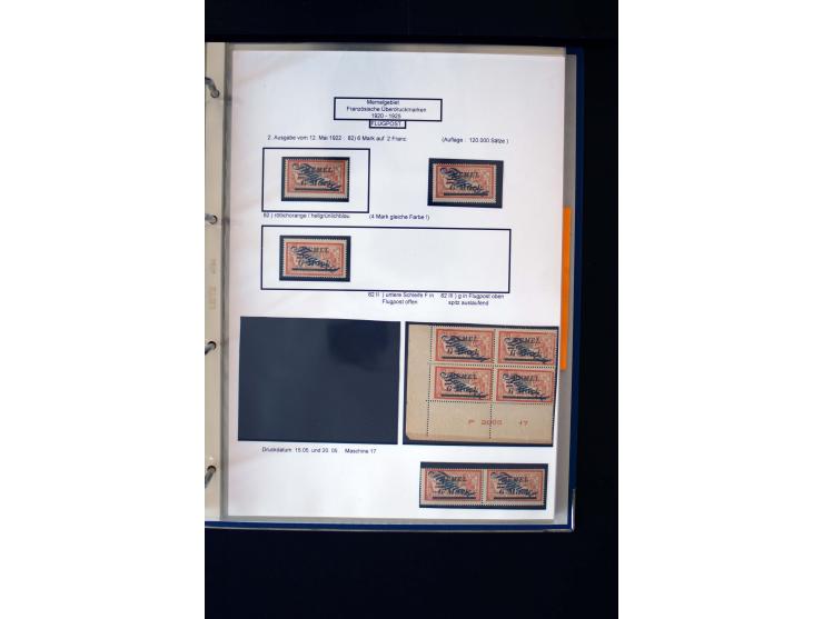 1828/1923, schöne und umfangreiche Sammlung in 7 Alben, dabei ab Vorphila über Preußen und Deutsches Reich mit gutem Brustchi