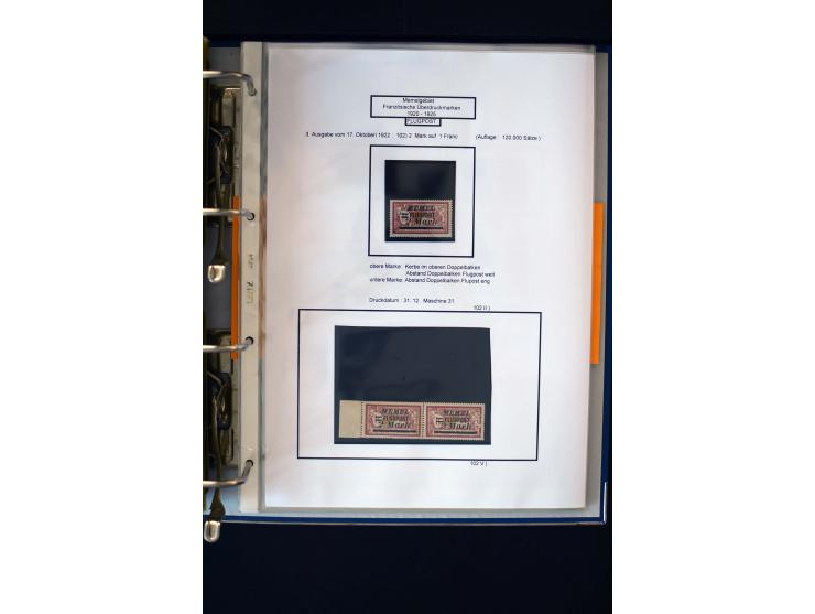 1828/1923, schöne und umfangreiche Sammlung in 7 Alben, dabei ab Vorphila über Preußen und Deutsches Reich mit gutem Brustchi