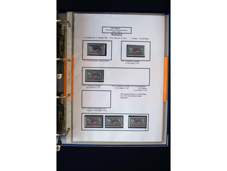 1828/1923, schöne und umfangreiche Sammlung in 7 Alben, dabei ab Vorphila über Preußen und Deutsches Reich mit gutem Brustchi