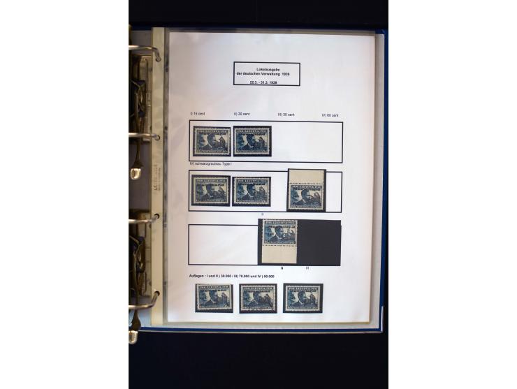 1828/1923, schöne und umfangreiche Sammlung in 7 Alben, dabei ab Vorphila über Preußen und Deutsches Reich mit gutem Brustchi