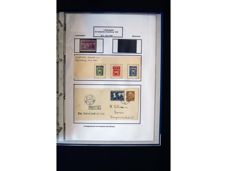 1828/1923, schöne und umfangreiche Sammlung in 7 Alben, dabei ab Vorphila über Preußen und Deutsches Reich mit gutem Brustchi