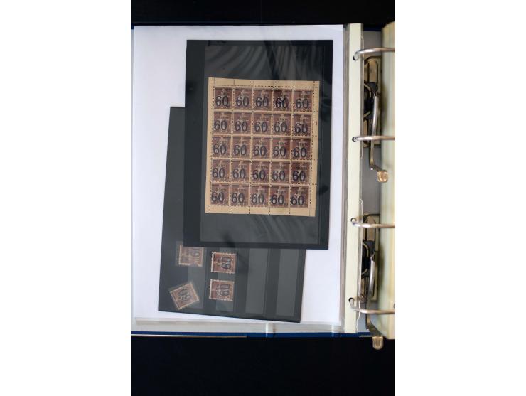 1828/1923, schöne und umfangreiche Sammlung in 7 Alben, dabei ab Vorphila über Preußen und Deutsches Reich mit gutem Brustchi