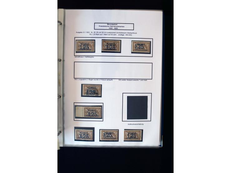 1828/1923, schöne und umfangreiche Sammlung in 7 Alben, dabei ab Vorphila über Preußen und Deutsches Reich mit gutem Brustchi