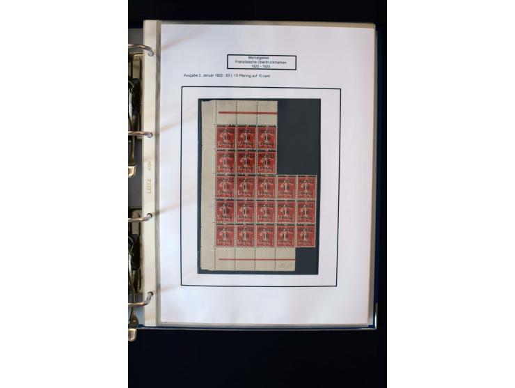 1828/1923, schöne und umfangreiche Sammlung in 7 Alben, dabei ab Vorphila über Preußen und Deutsches Reich mit gutem Brustchi